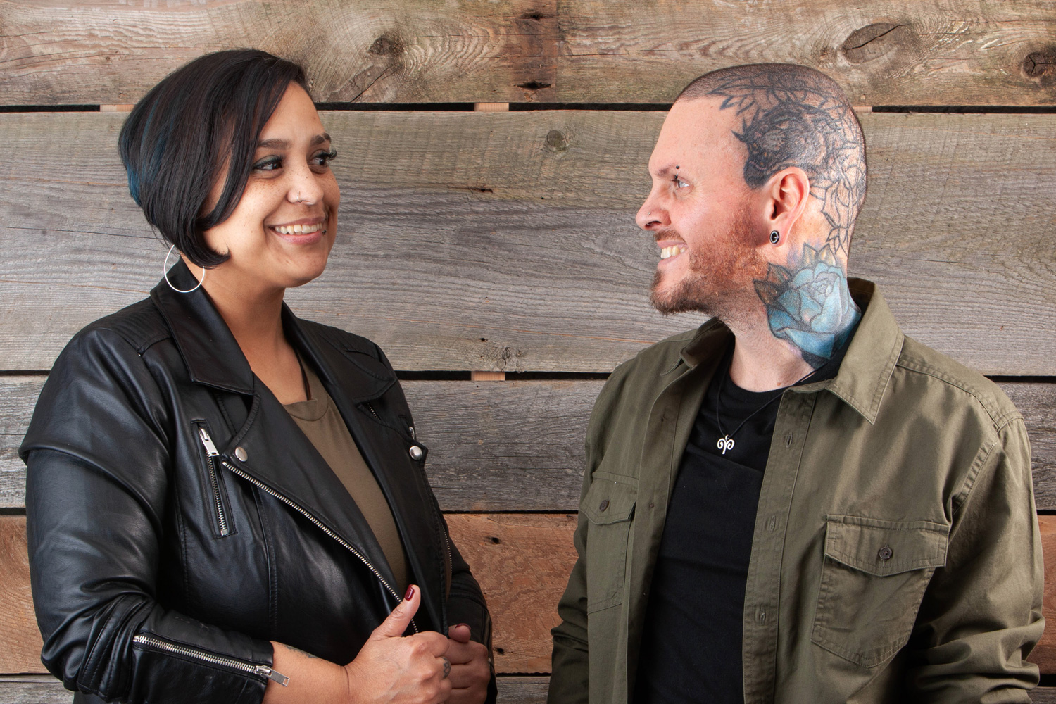 Sandra and Anibal at Beauty Blends Tattoo and Spa